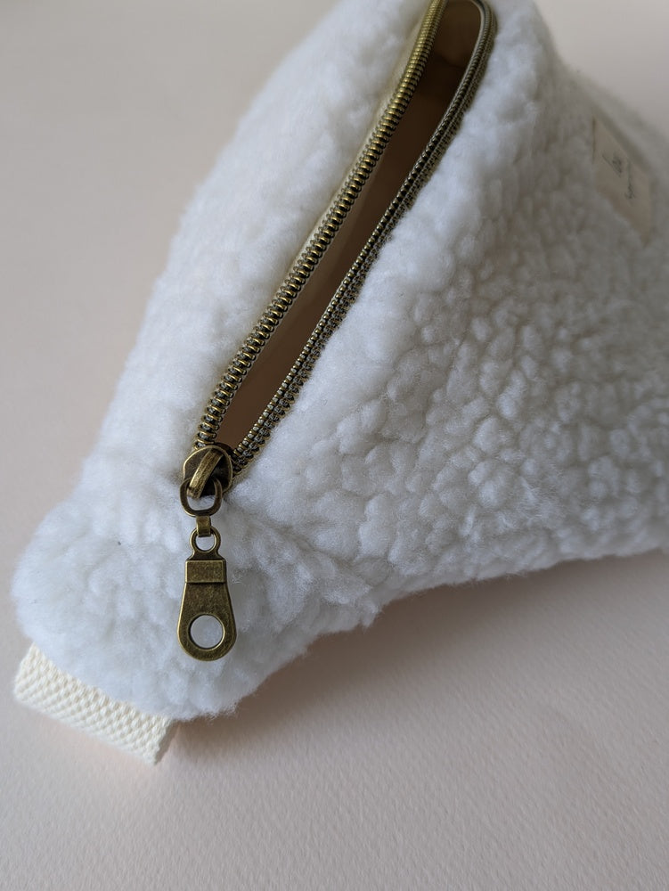 Sac banane | Sherpa | Blanc