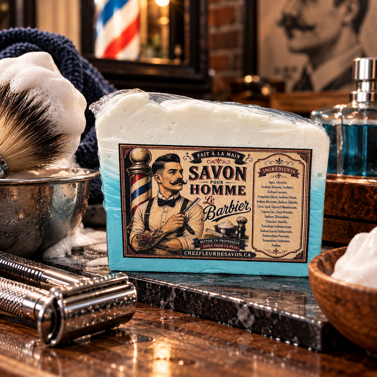 Gentleman Savon - Le Barbier