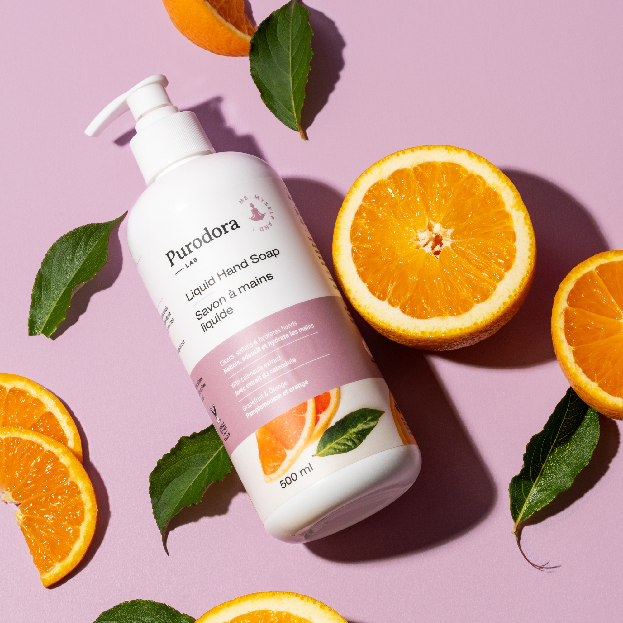 Savon à mains liquide - Pamplemousse et orange