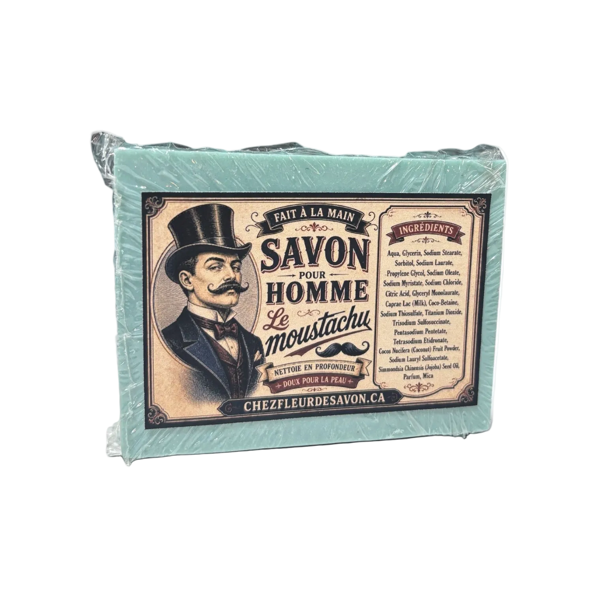 Gentleman Savon - Le moustachu