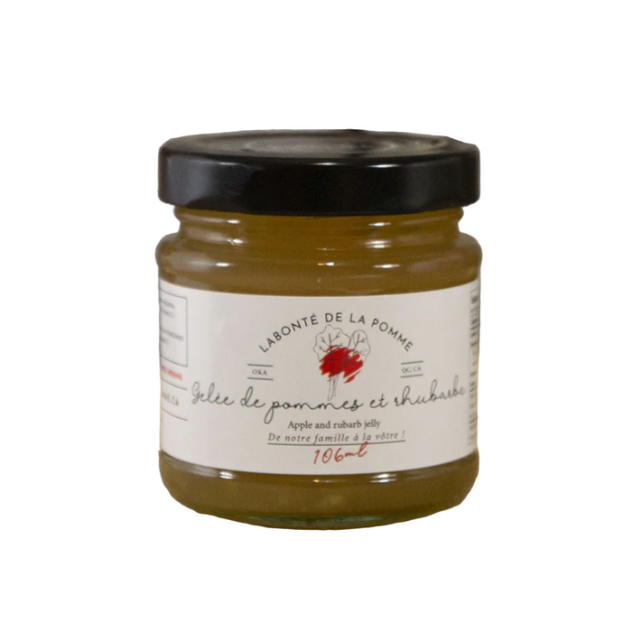 Gelée de pomme et rhubarbe
