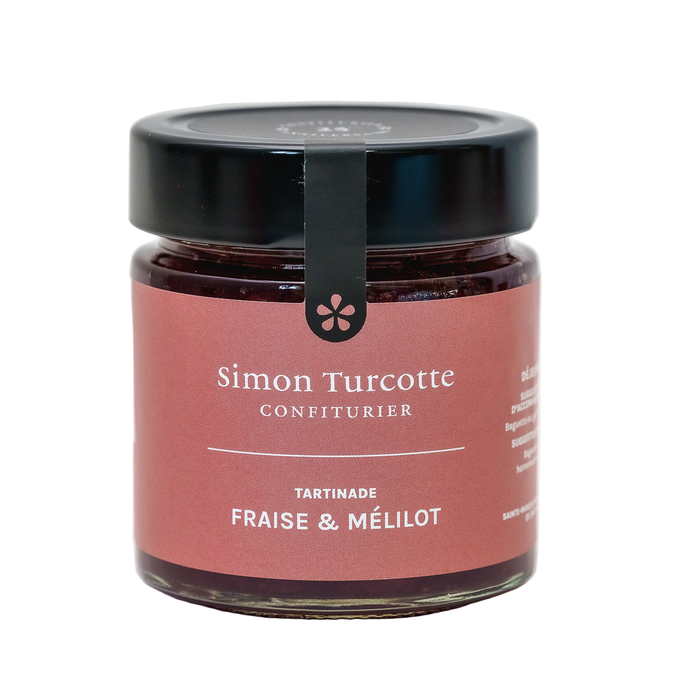 Tartinade fraise et mélilot