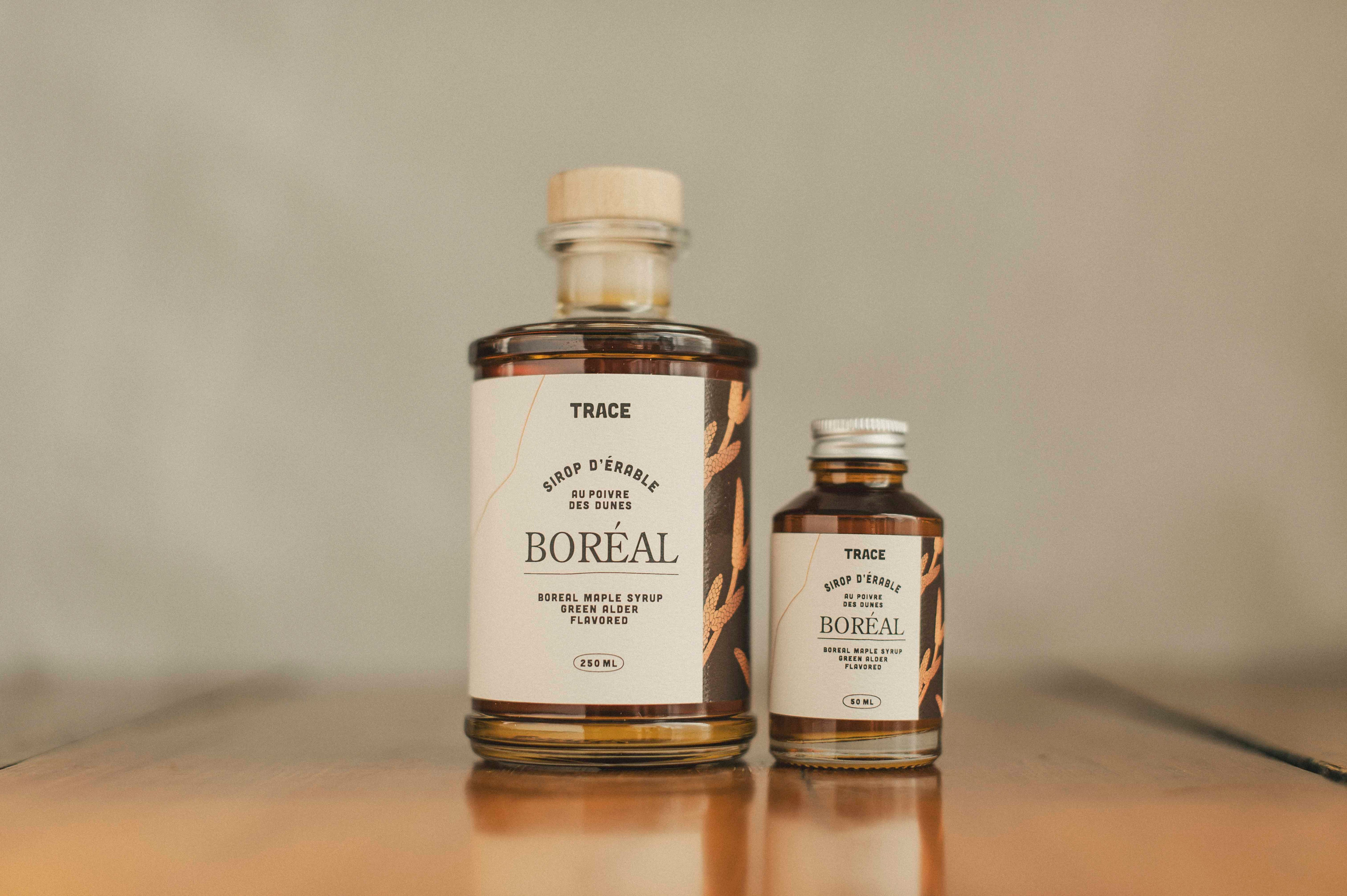 Sirop d'érable boréal au Poivre des dunes