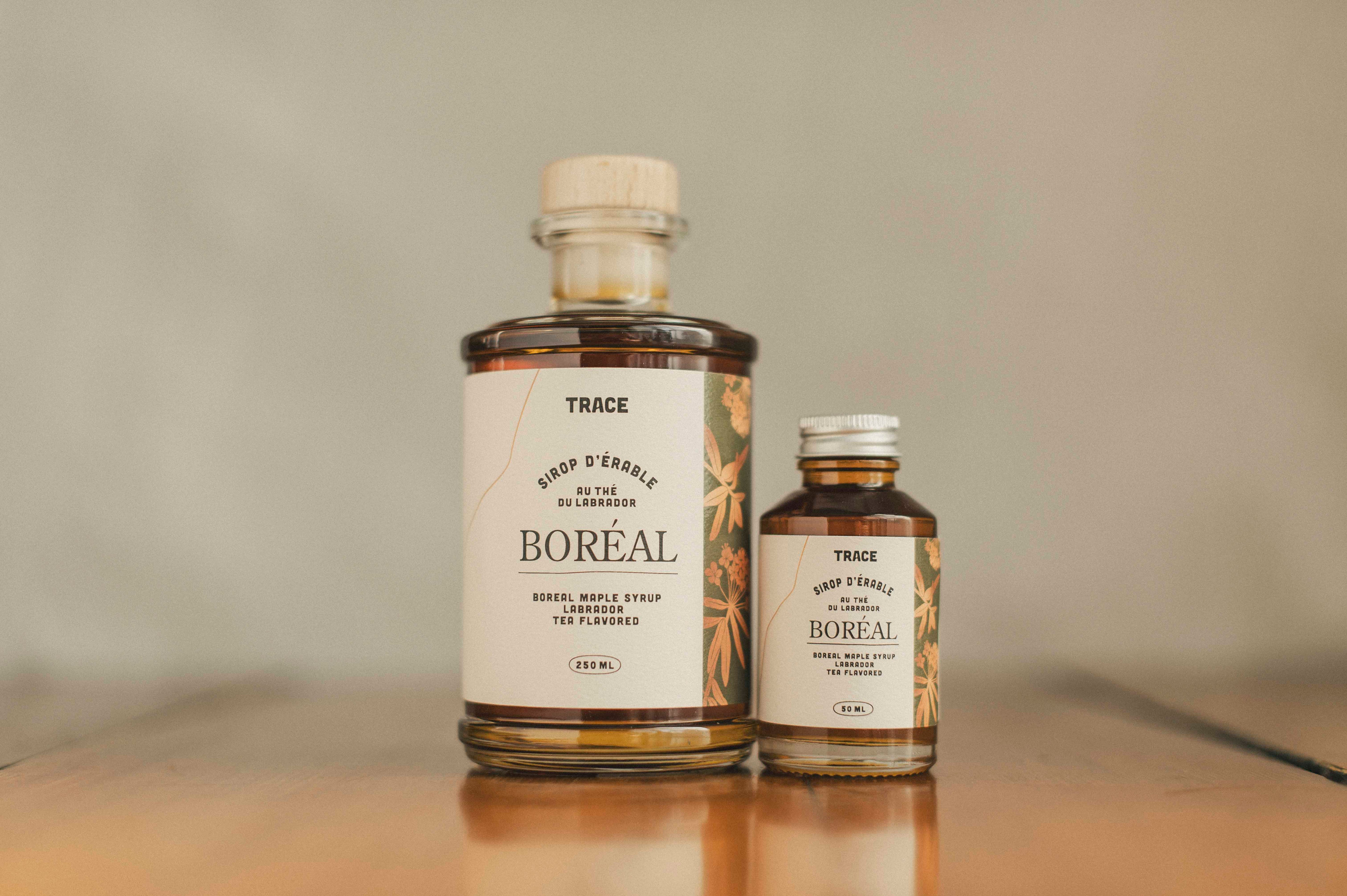 Sirop d'érable boréal au Thé du Labrador