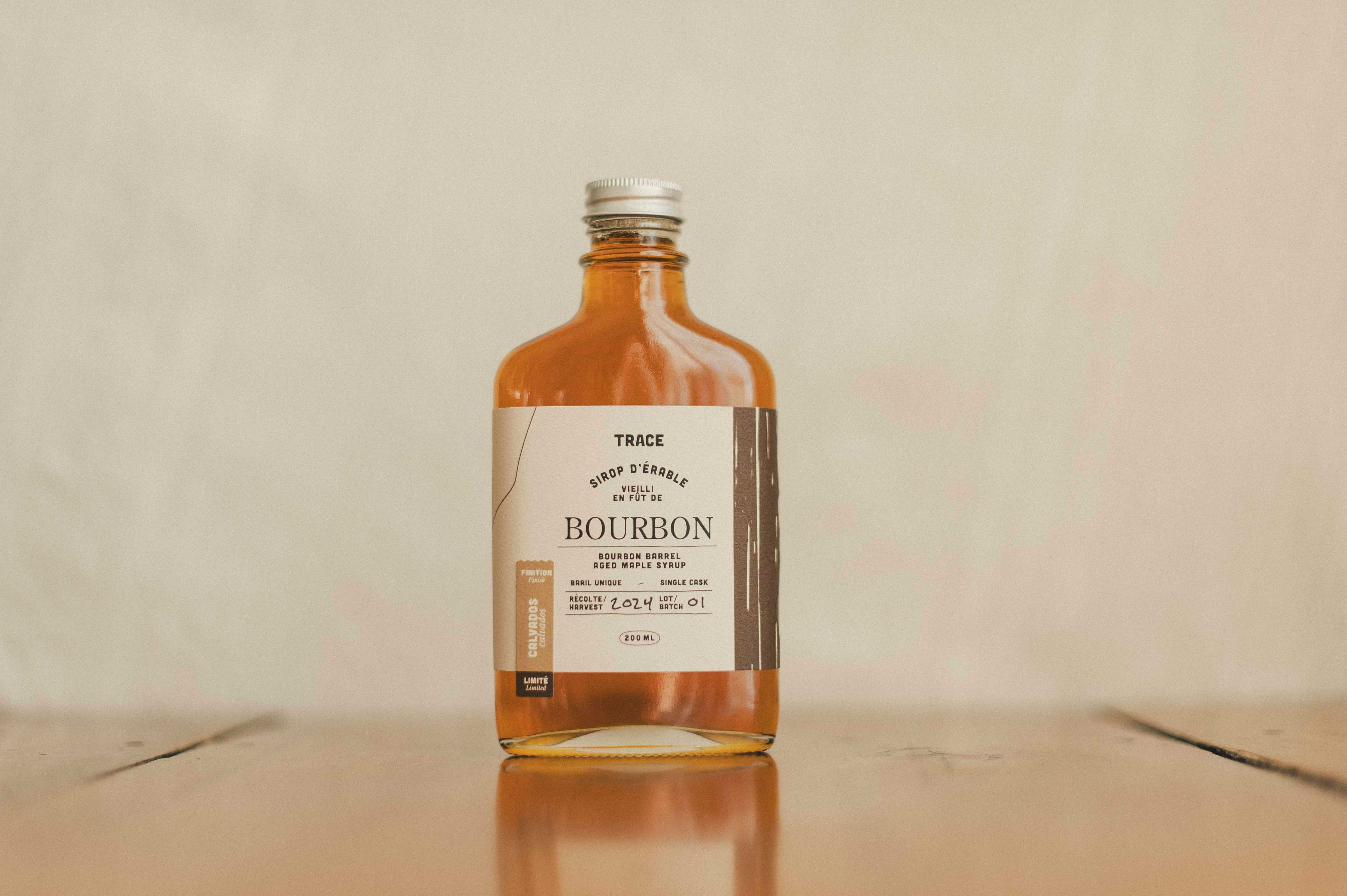Sirop d'érable vieilli en fût de Bourbon (Finish Calados - Édition limitée)