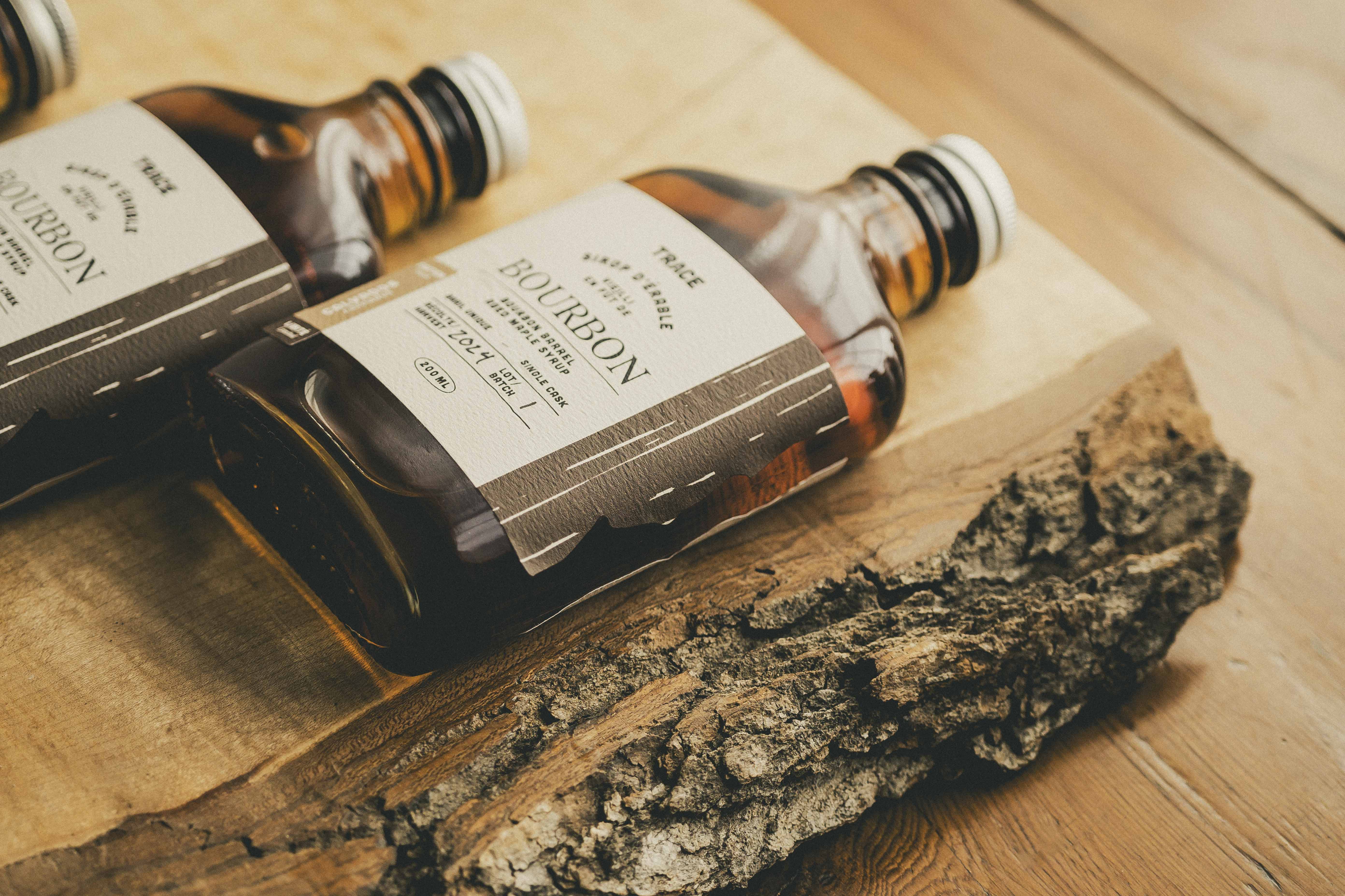Sirop d'érable vieilli en fût de bourbon
