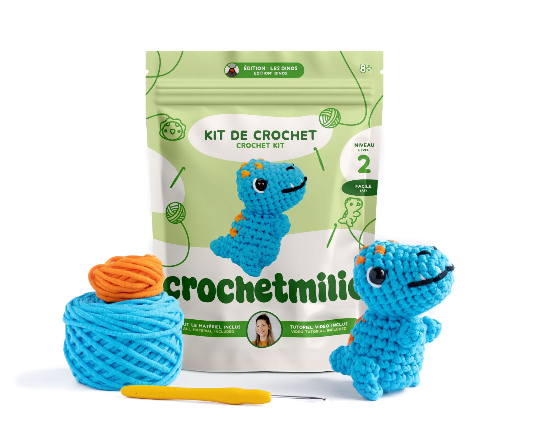 Kit de crochet - Dino T-Rex