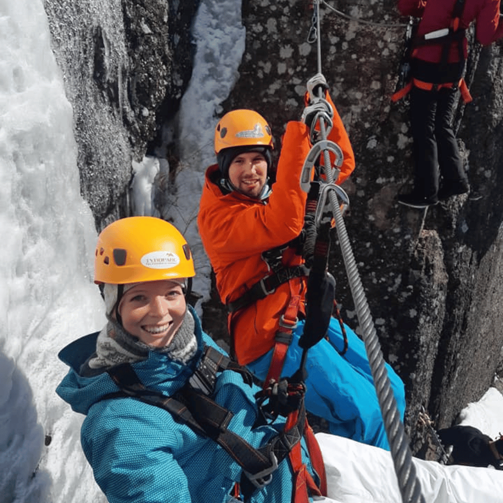 Via Ferrata hivernale pour 2 personnes - TYROPARC