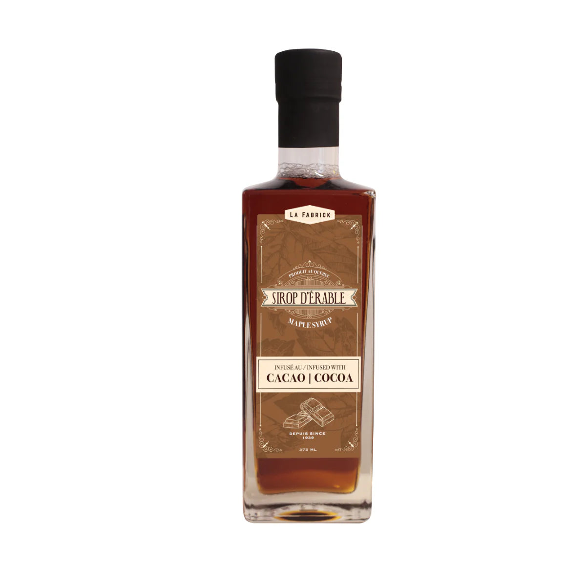 Sirop d'érable au cacao