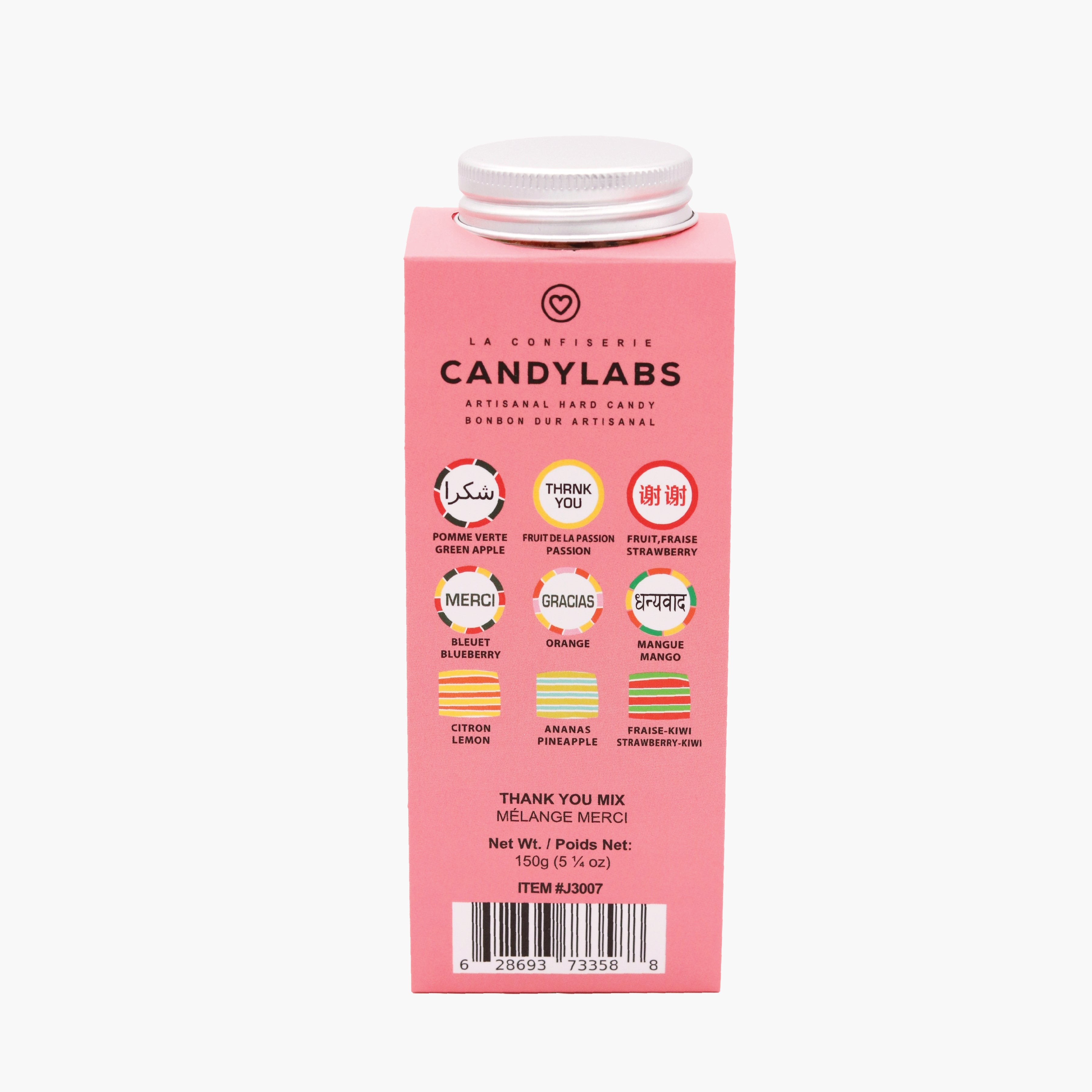 Mélange de bonbons - Merci
