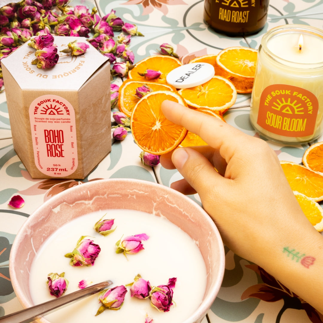Bougie - Boho Rose