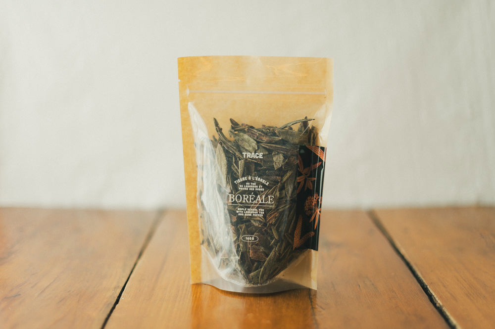Tisane boréale à l'érable