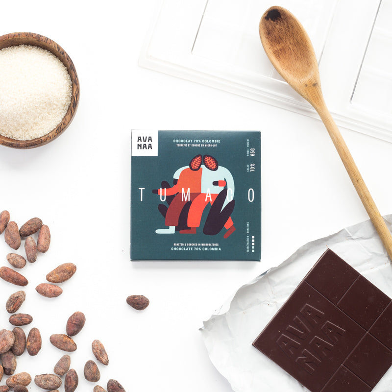 Tablette de chocolat - Tumaco 70%