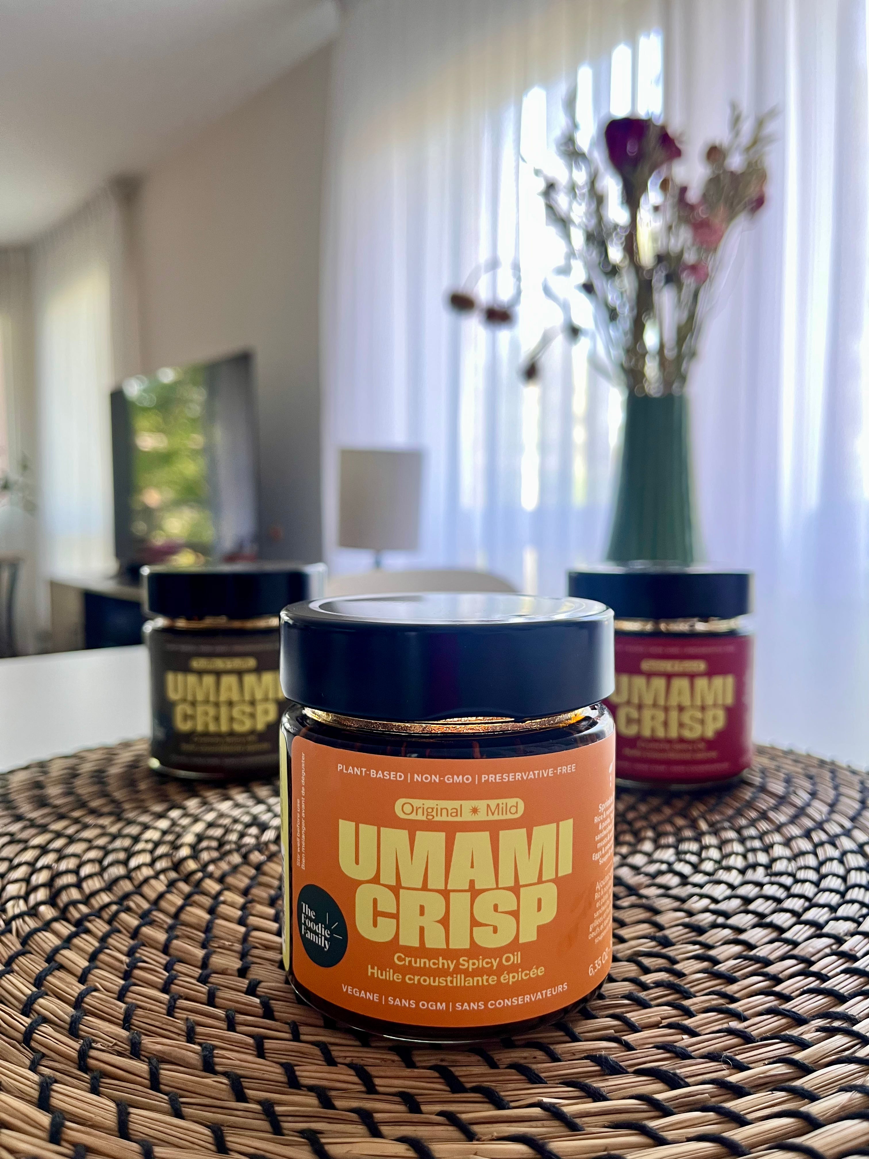 Huile croustillante épicée - Umami Crisp Originale