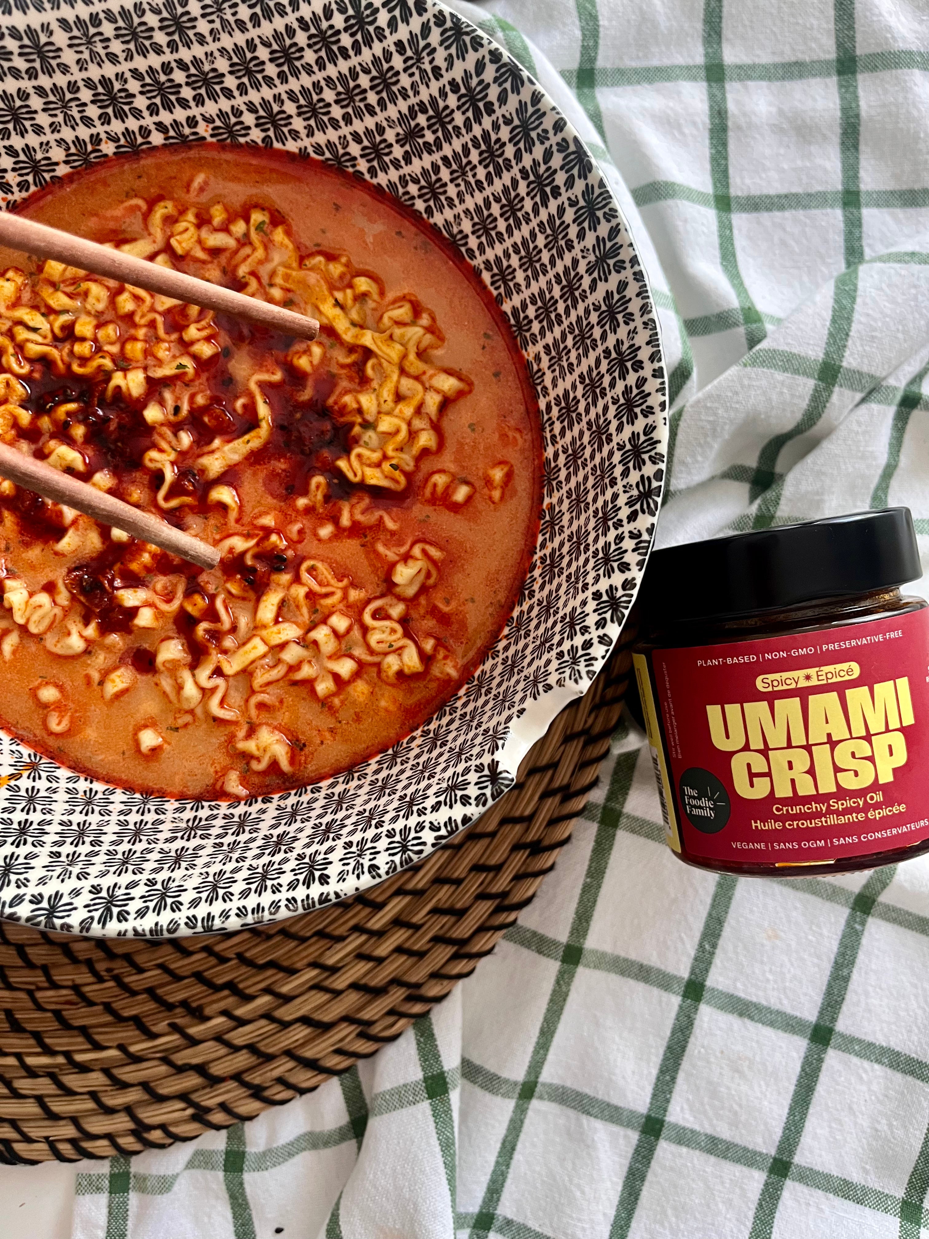 Huile croustillante - Umami Crisp - Épicée