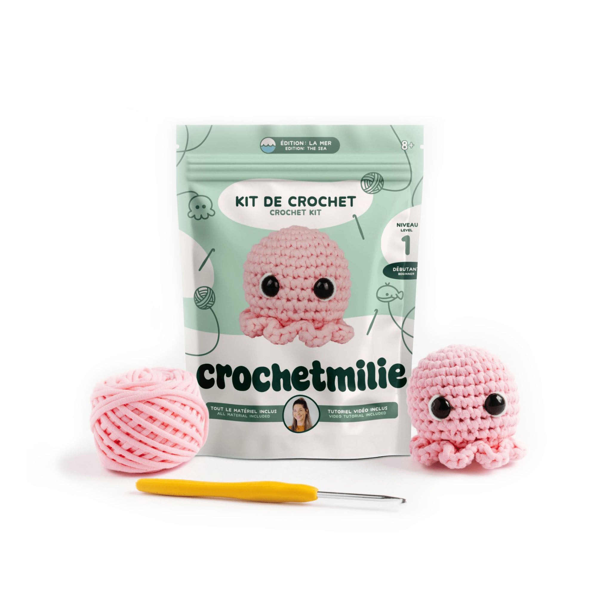Kit de crochet - La pieuvre