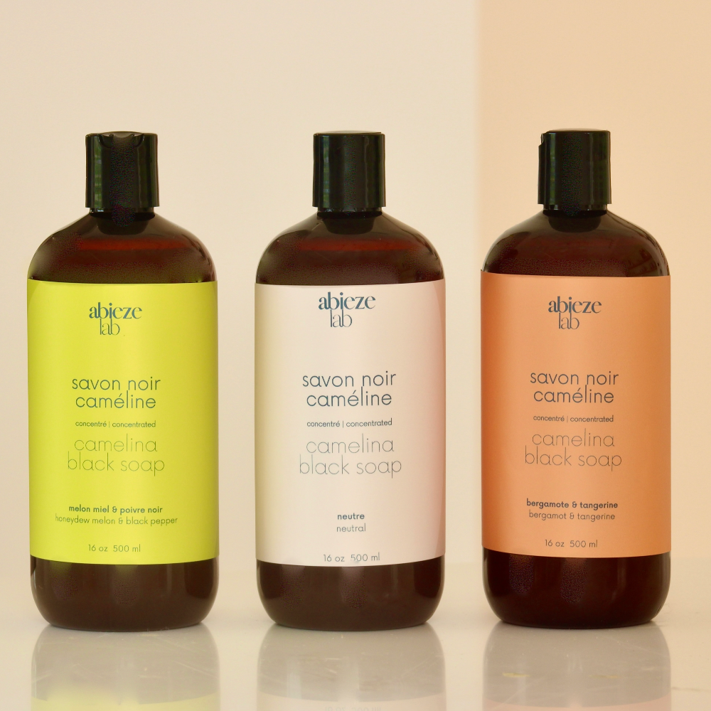 Camelina black soap | Choose your fragrance