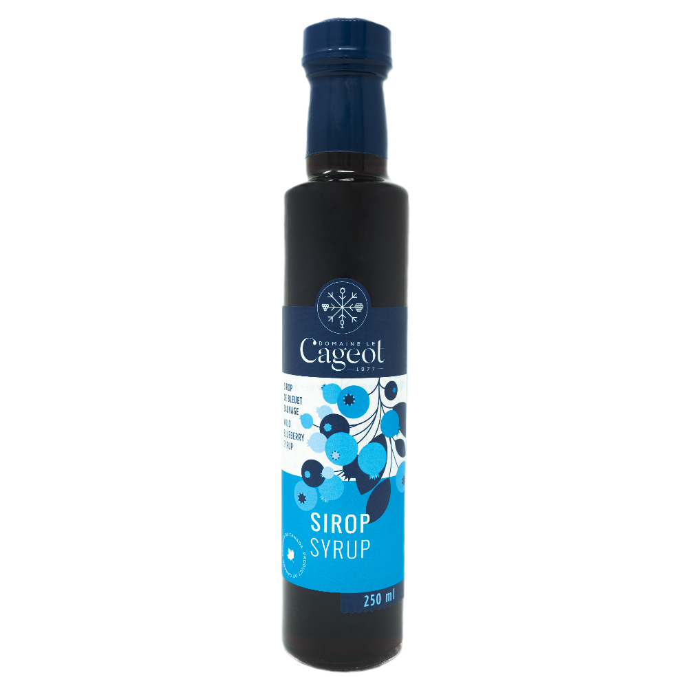 Sirop de bleuet sauvage