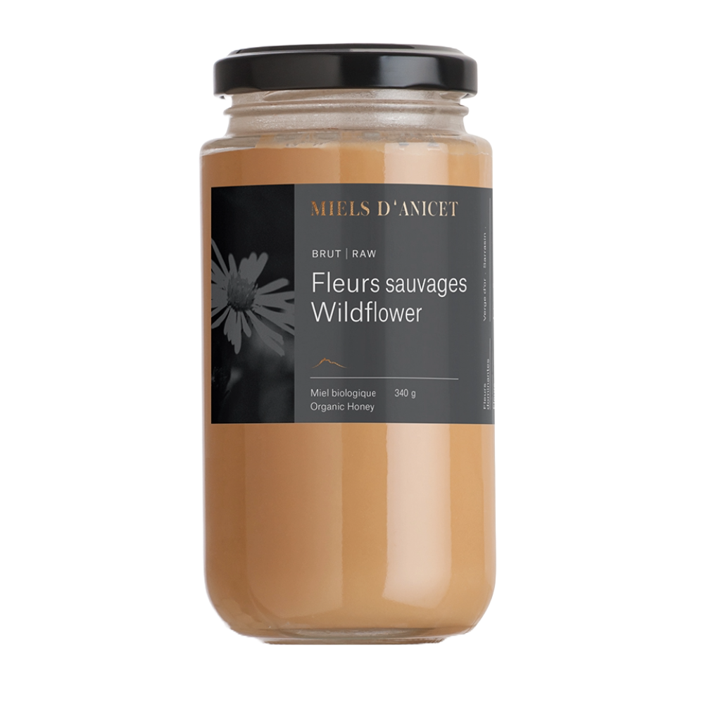 Raw wildflower honey