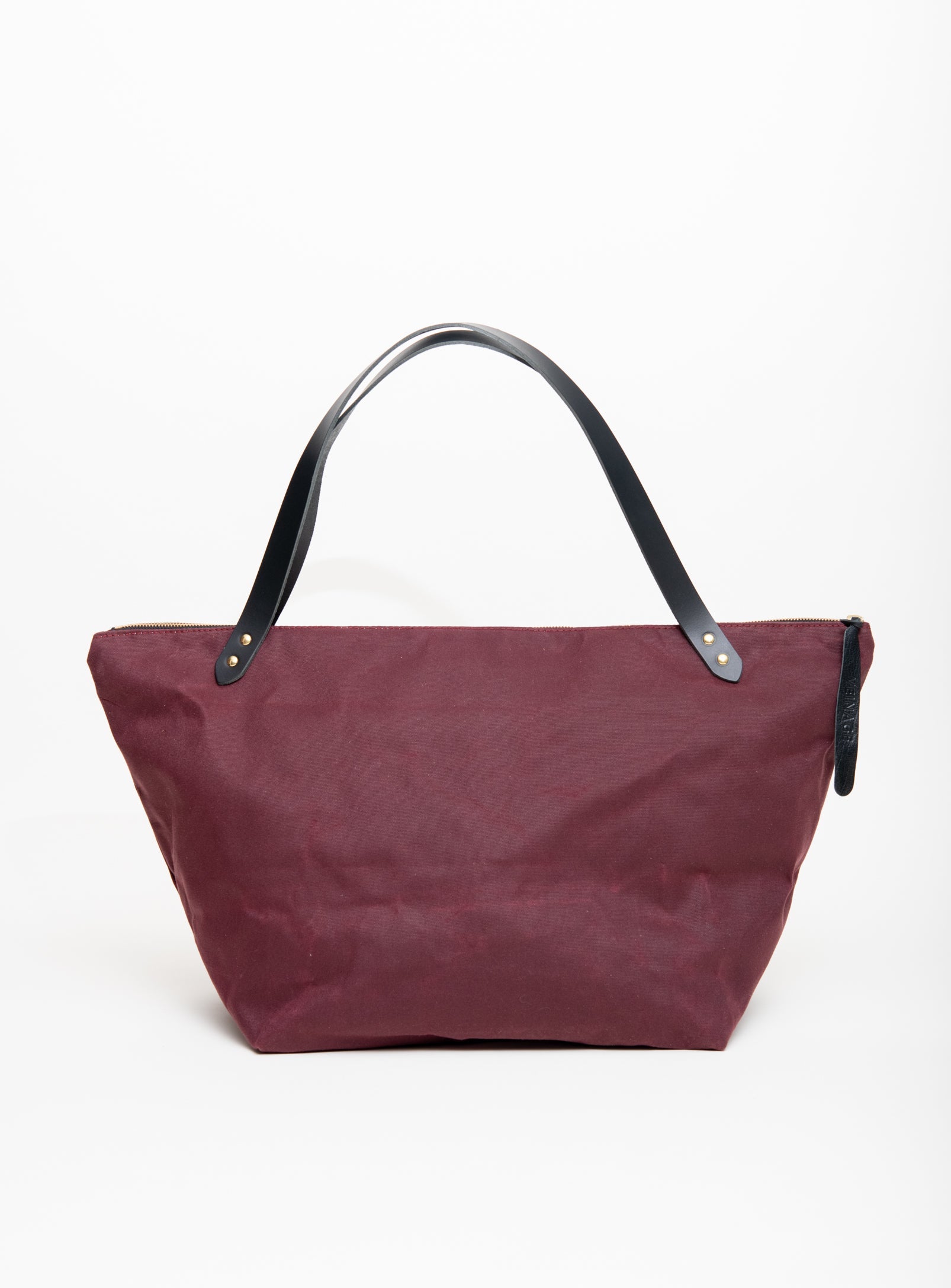 Sac de voyage en coton ciré et cuir modèle FRONTENAC