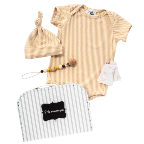 Valisette mes premiers petits essentiels en bambou