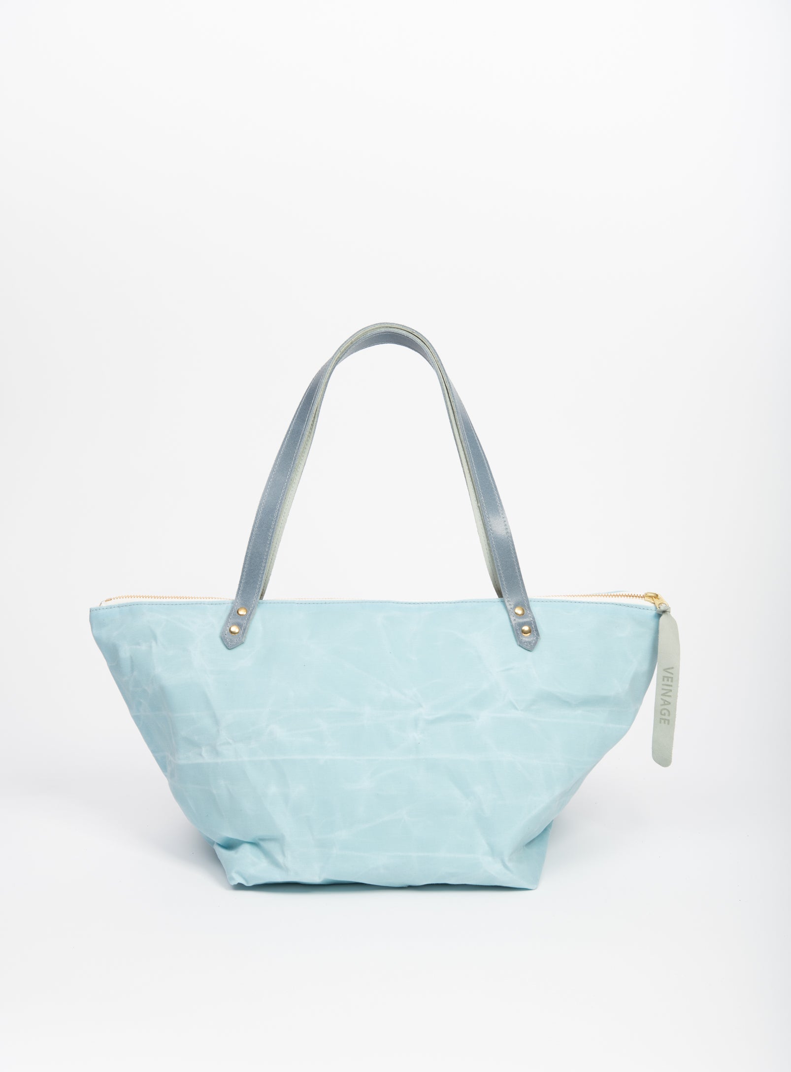 Sac de voyage en coton ciré et cuir modèle FRONTENAC
