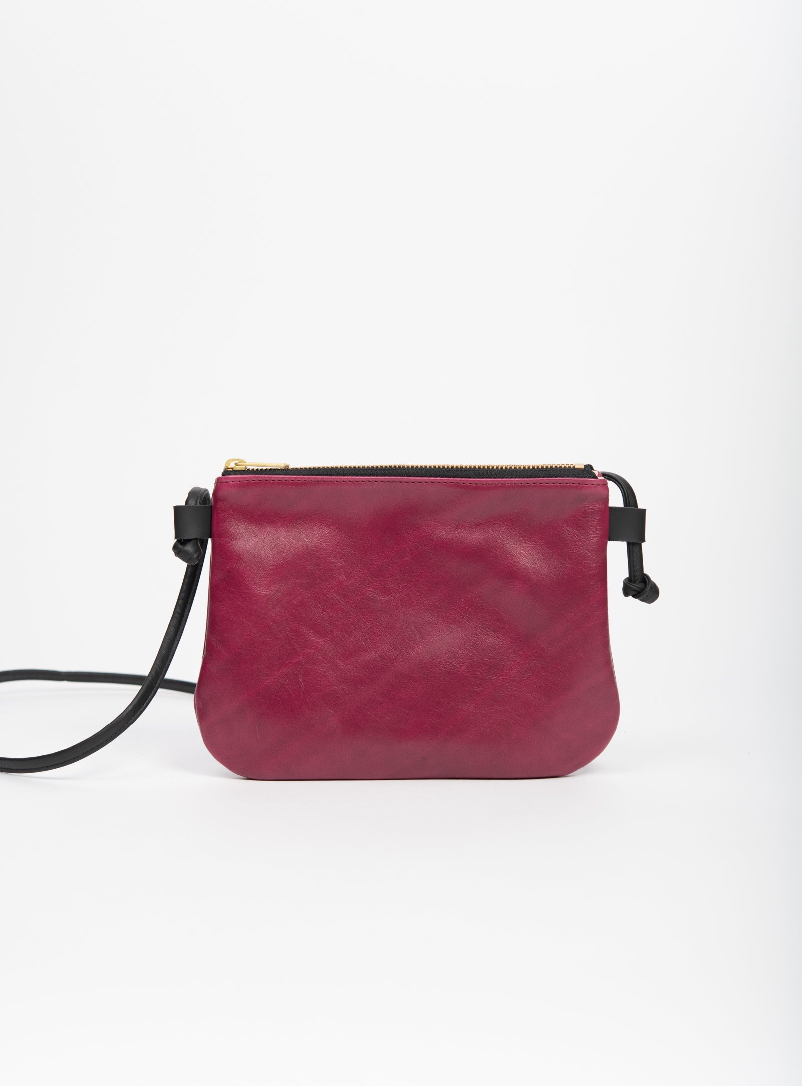 Petit sac pochette minimaliste en cuir modèle VENISE