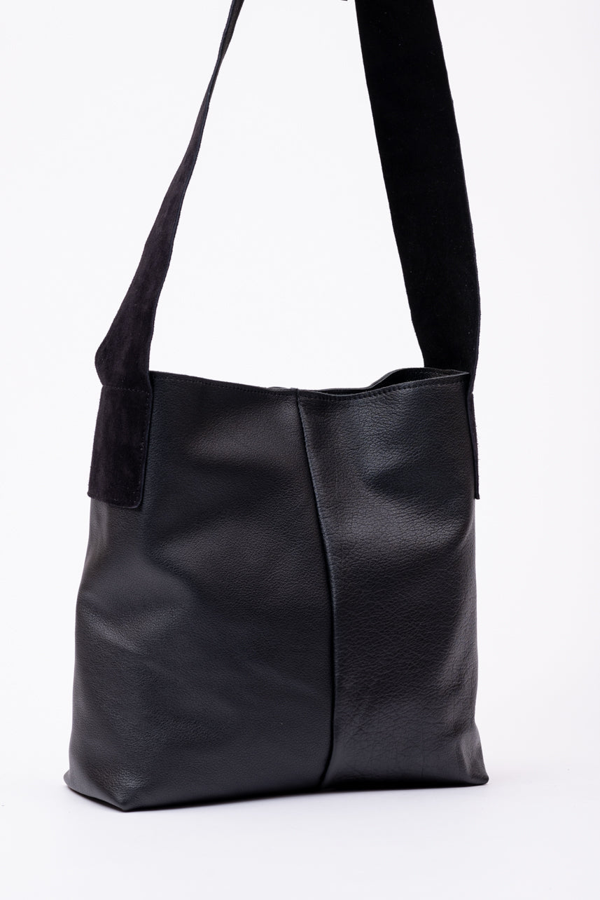 Sac cabas en cuir modèle QUADRATO