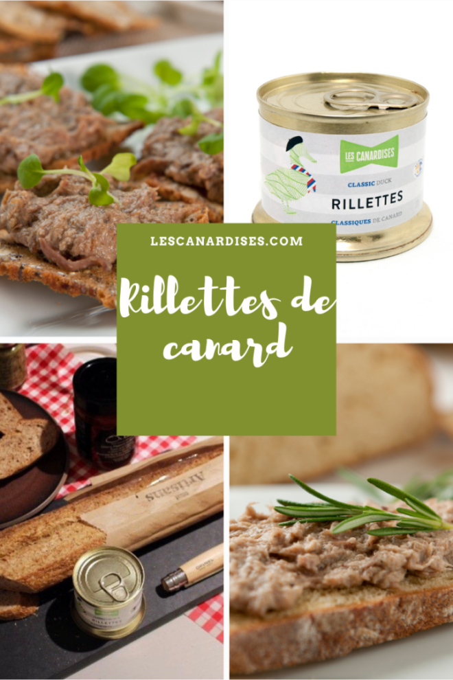 Rillettes classiques pur canard