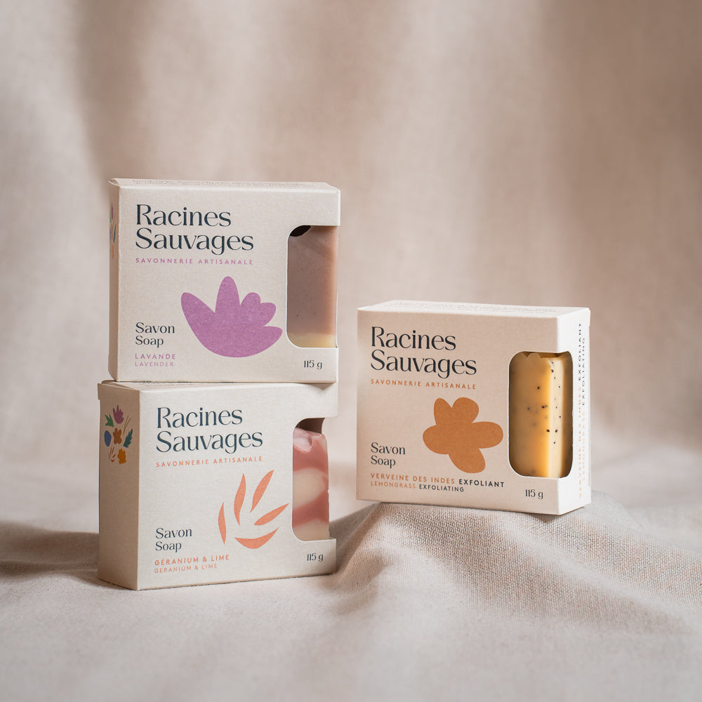 Savon naturel - Trio fraicheur