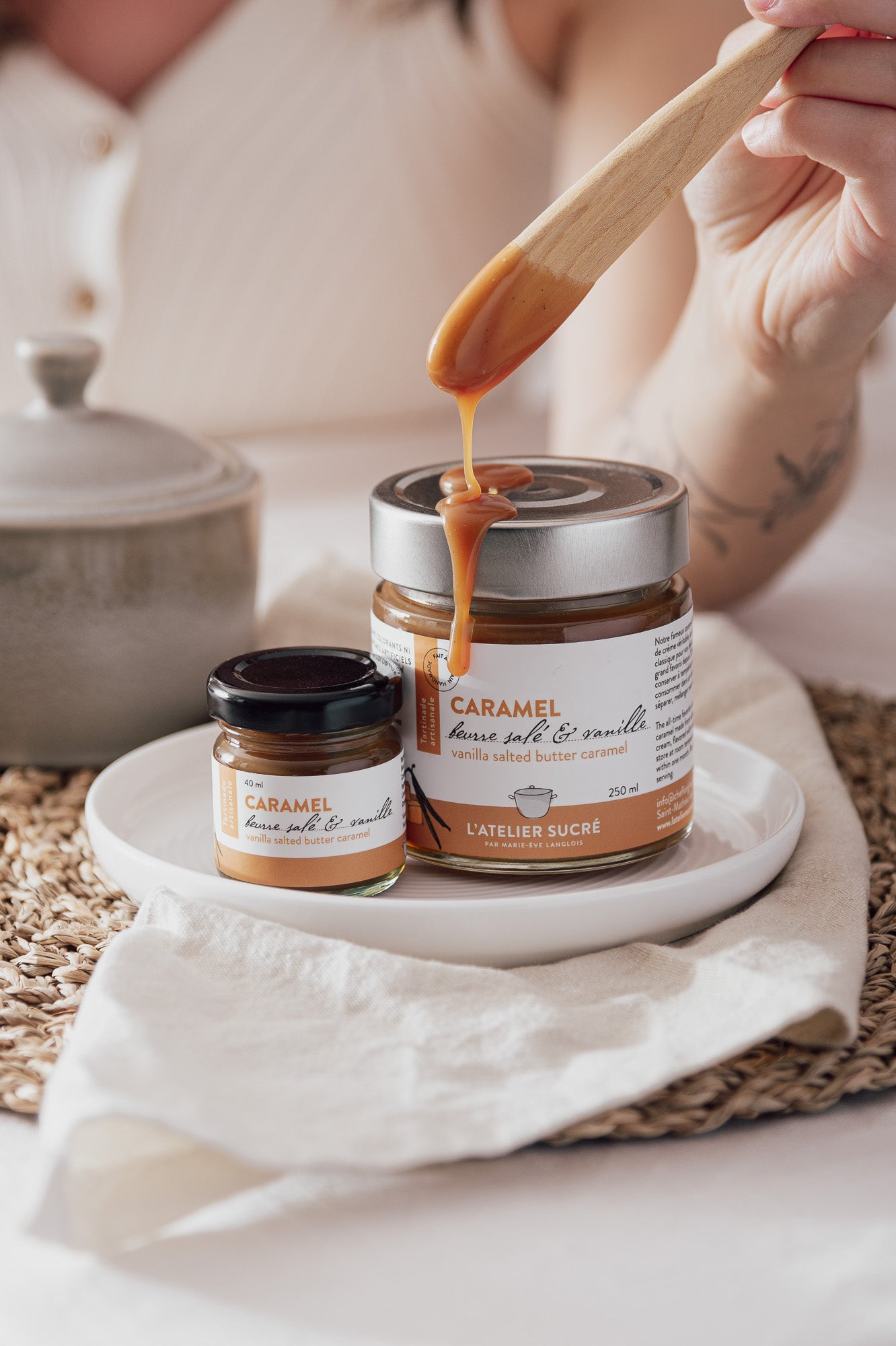 Caramel salé & vanille fraîche