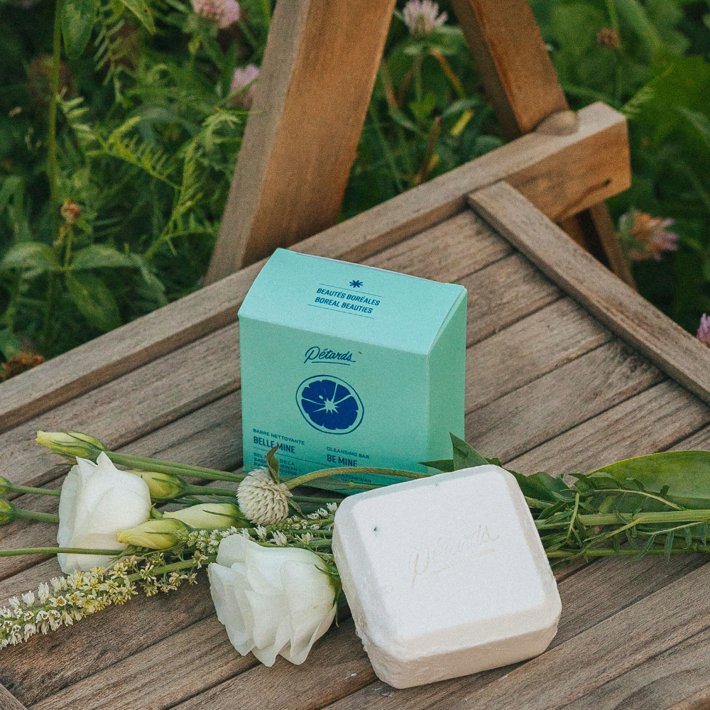 Barre nettoyante Belle Mine - Pamplemousse + Sel rose de la Saskatchewan