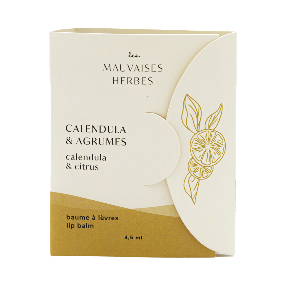 Baume à lèvres - Calendula et agrumes