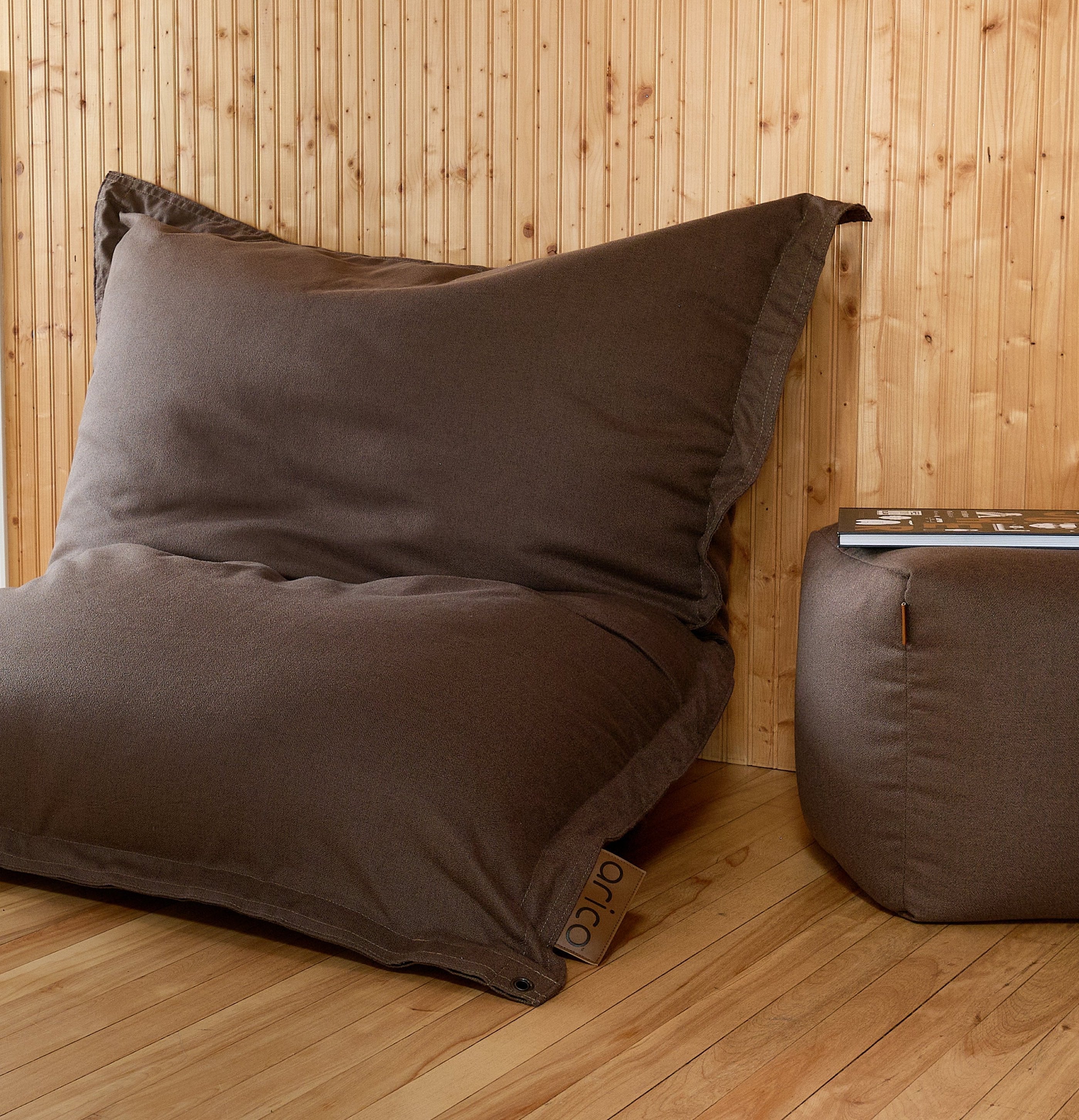 Bean Bag Classique Adulte - Sepia
