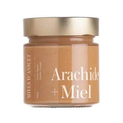 Beurre d'arachide au miel