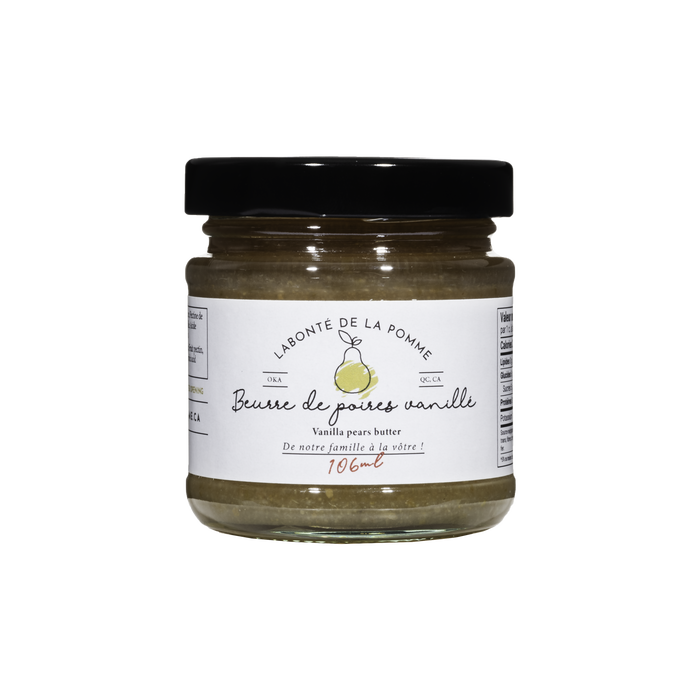 Beurre de poires vanillé
