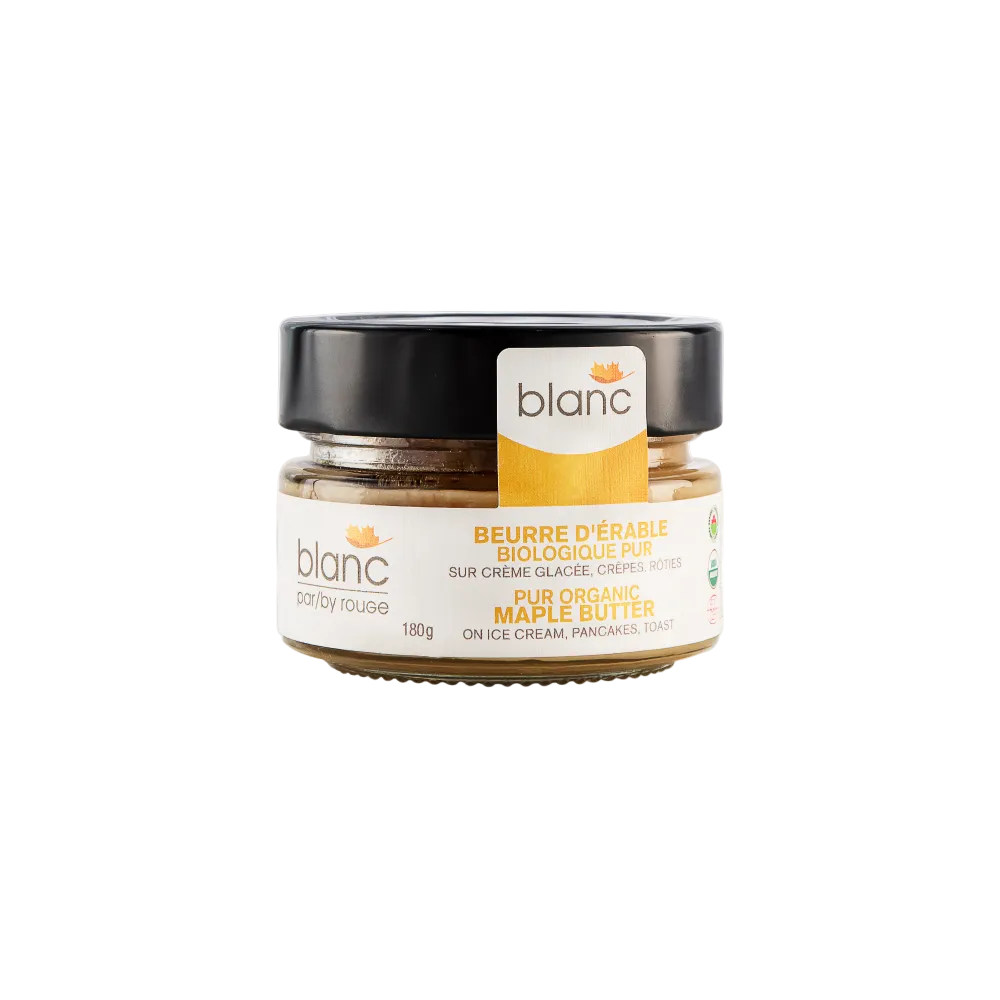 Pure organic maple butter