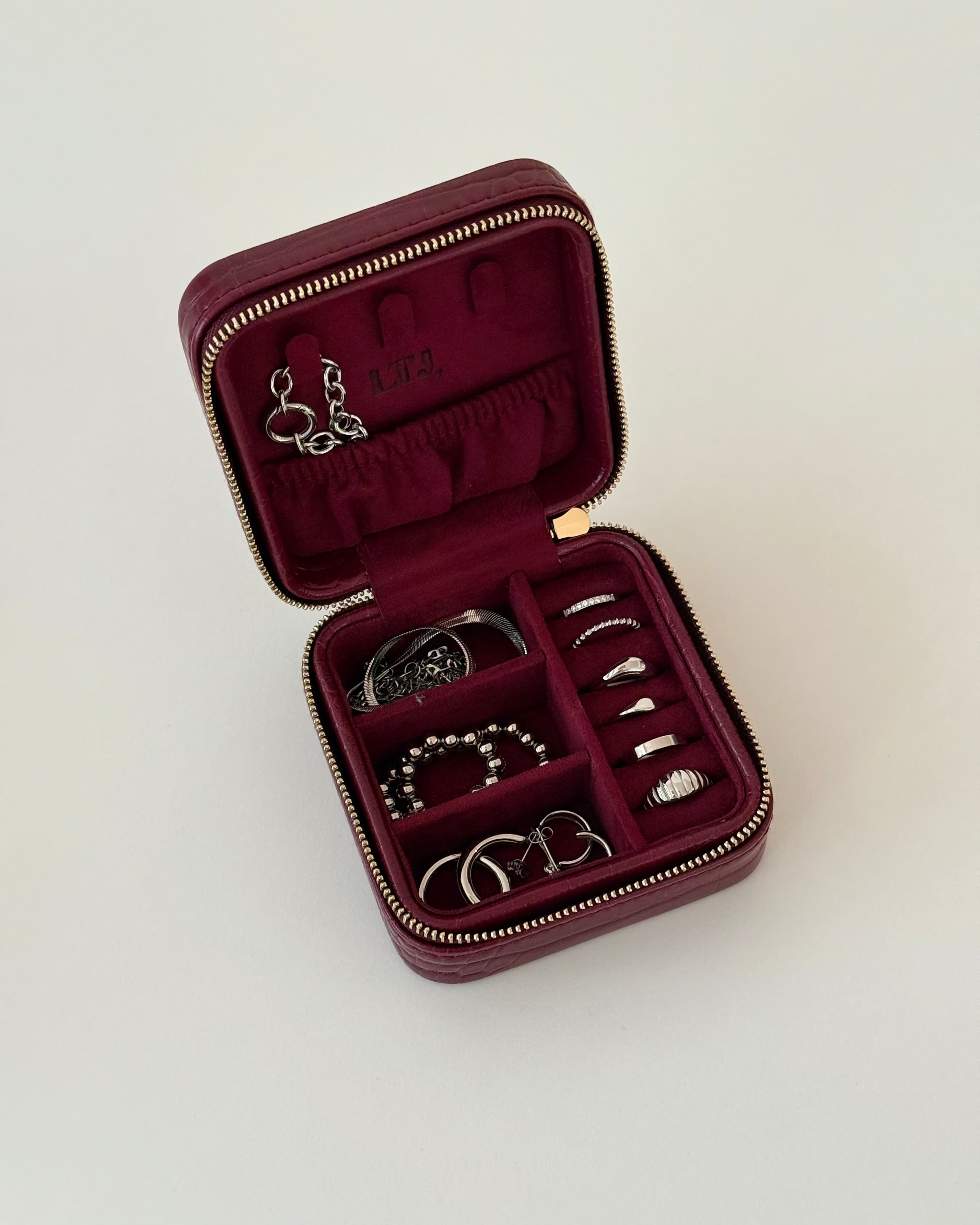 Boîte bijoux carré