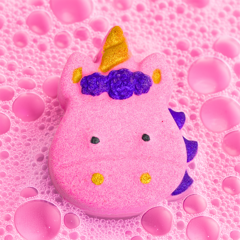 Bombe de bain licorne - Bonbon de Noel