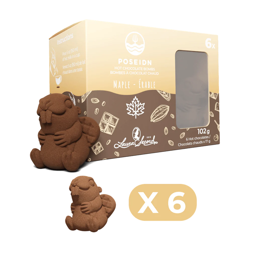 Bombe à cocktail chocolat chaud érable — Poseidn
