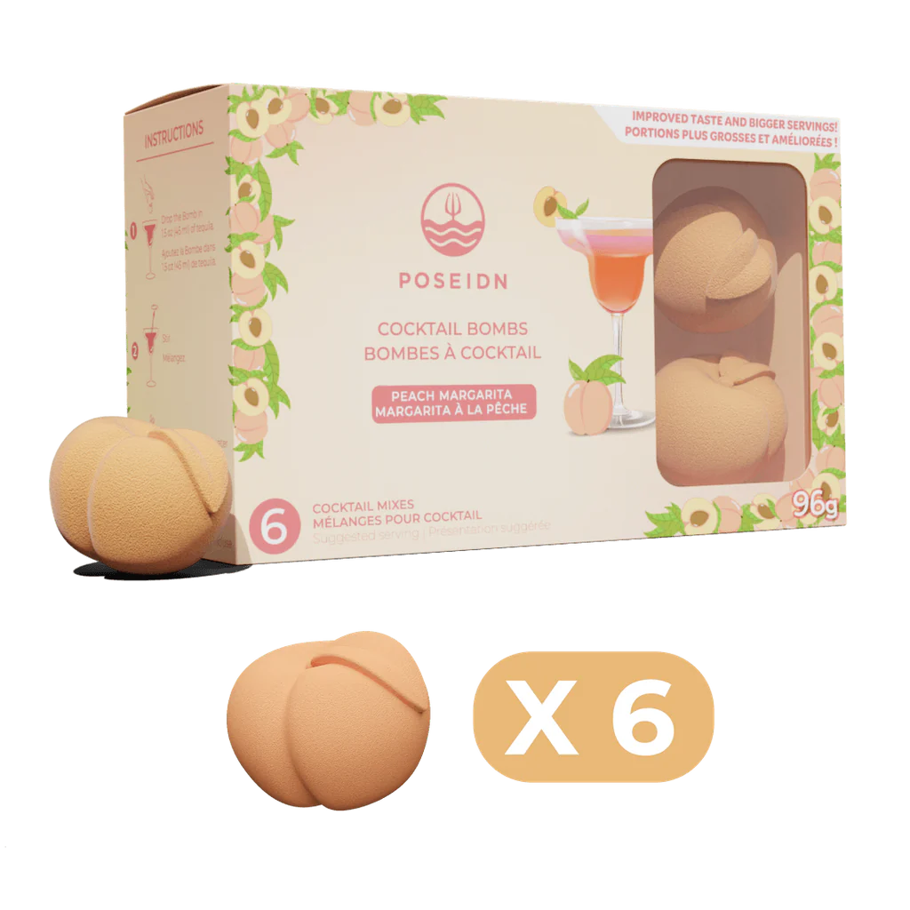 Bombes à cocktail - Margarita à la pêche