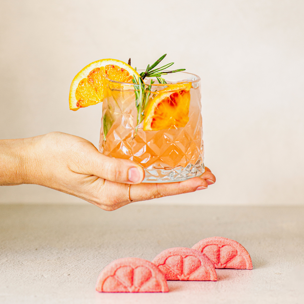 Bombes à cocktail - Orange sanguine & romarin