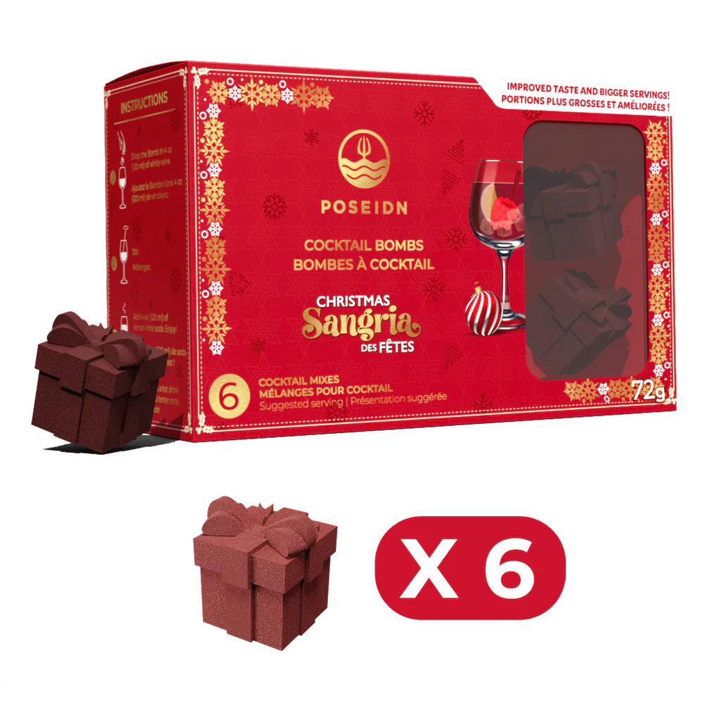 Bombes à cocktail - Sangria de Noël
