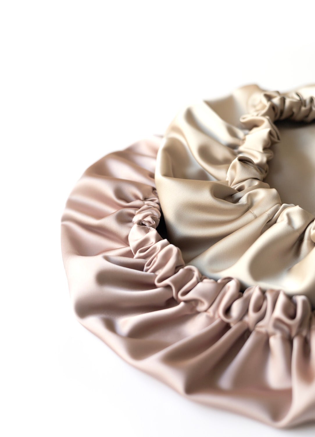 Bonnet de nuit en satin