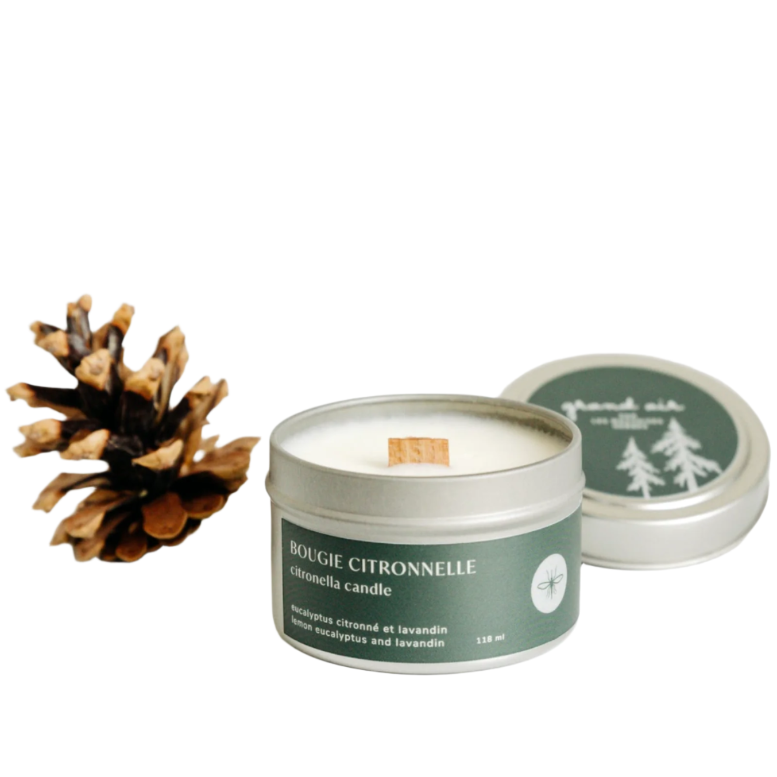 Bougie à la citronnelle