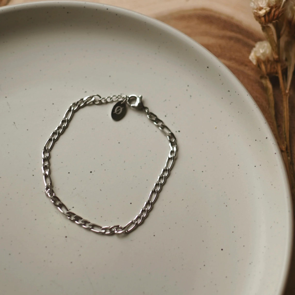 Bracelet en chaîne en acier inoxydable - Esmée