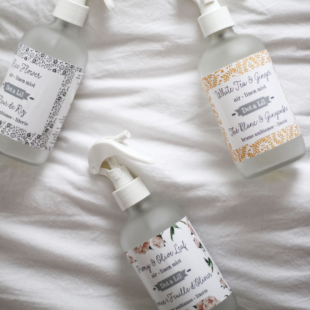Brûme d'ambiance + Literie | Choisissez votre fragrance