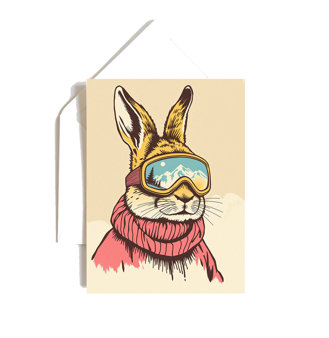 Ensemble de 3 cartes de souhaits "Bunny Love"