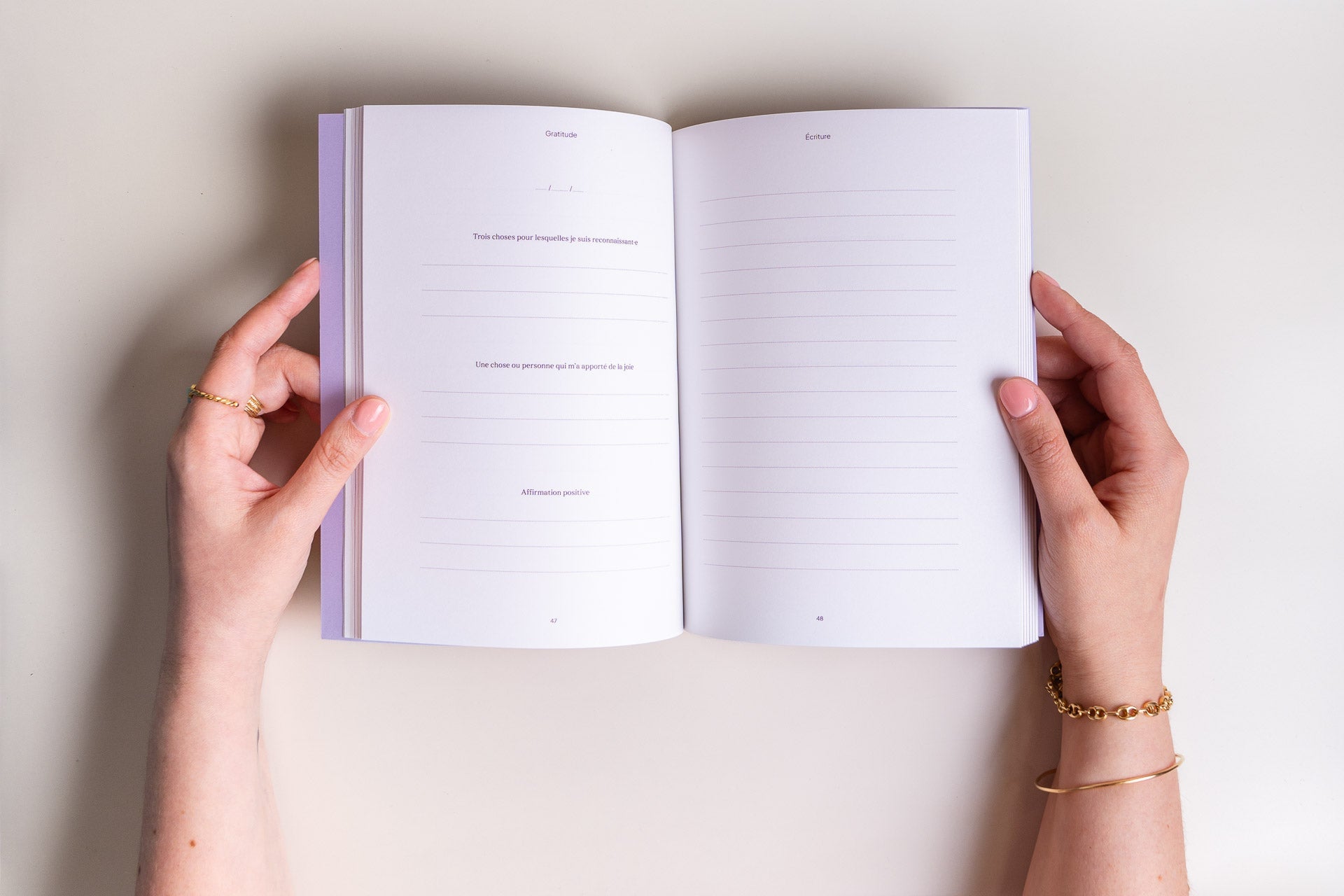 Journal Gratitude & Écriture