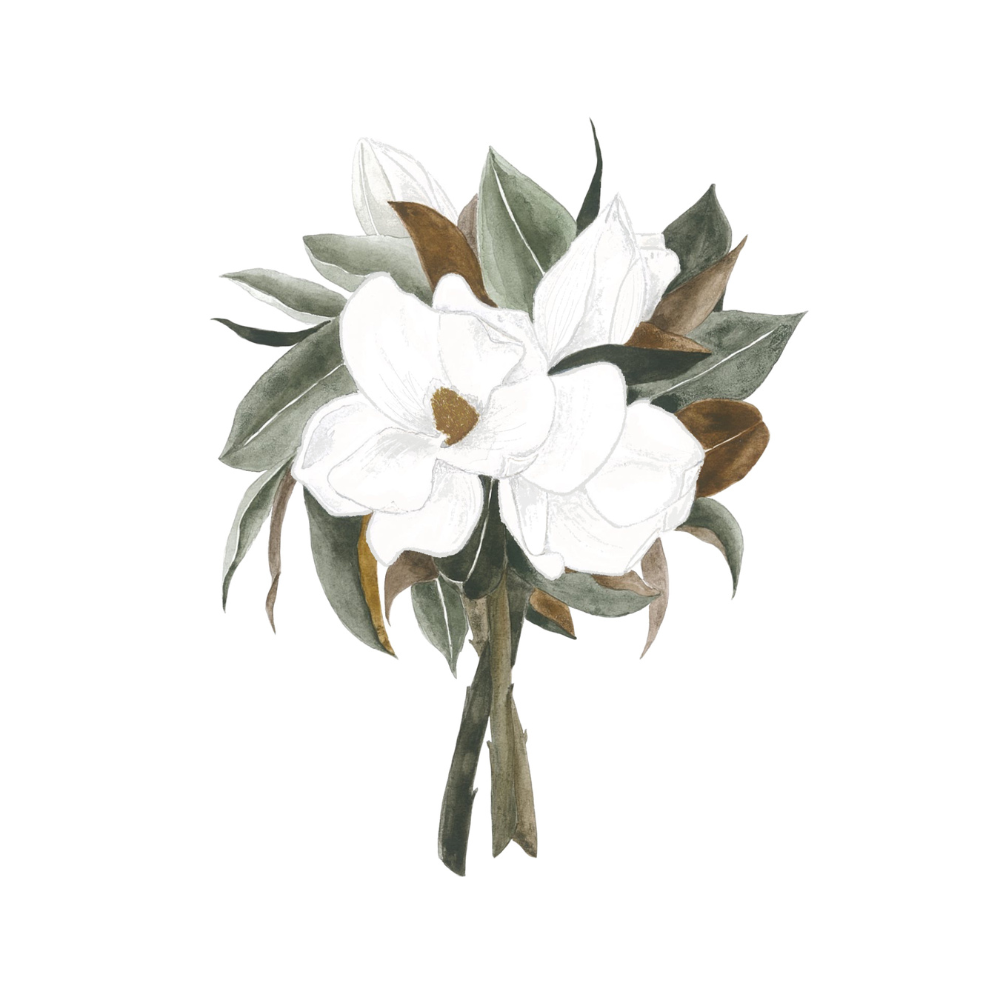 Carte de souhaits - Magnolia